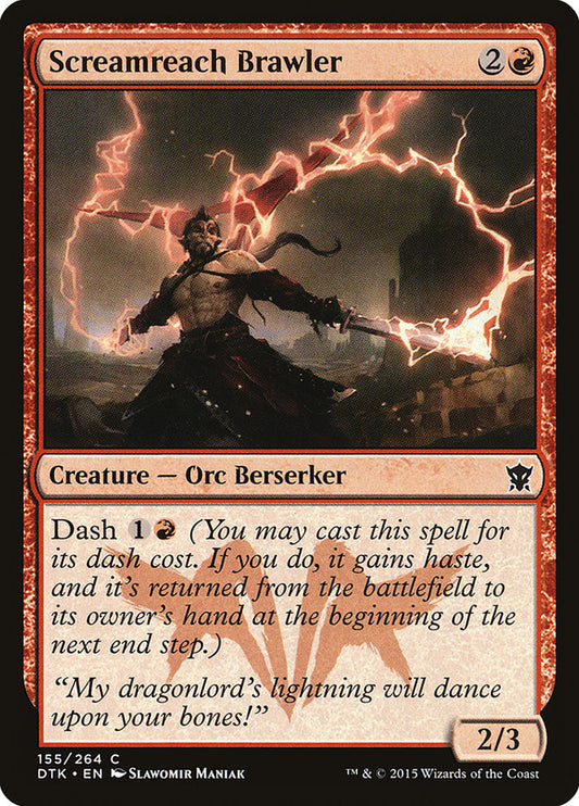 Screamreach Brawler [Dragons of Tarkir] (155)