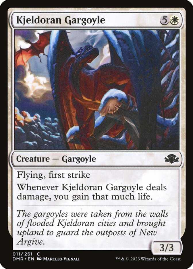 Kjeldoran Gargoyle [Dominaria Remastered] (11)