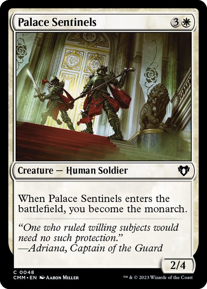 Palace Sentinels [Commander Masters] (48)