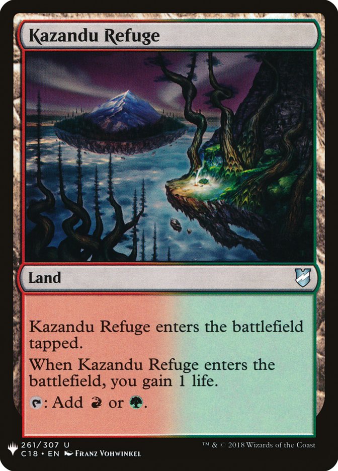 Kazandu Refuge [The List] (C18-261)