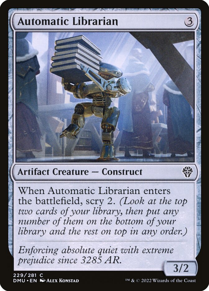 Automatic Librarian [Dominaria United] (229)