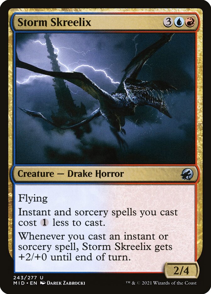 Storm Skreelix [Innistrad: Midnight Hunt] (243)