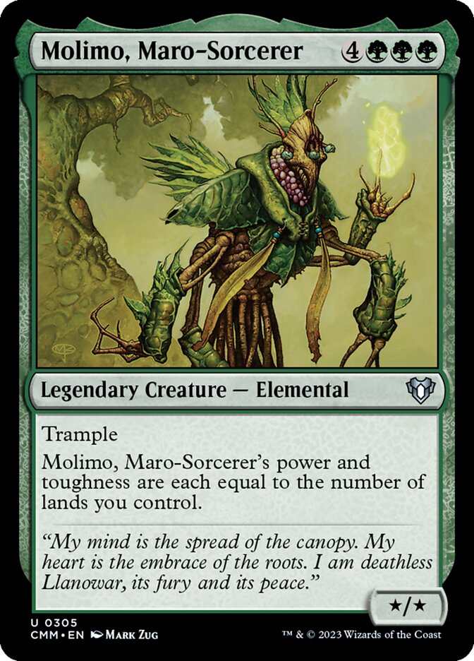 Molimo, Maro-Sorcerer [Commander Masters] (305)