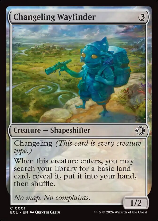 Changeling Wayfinder [Lorwyn Eclipsed] (1)