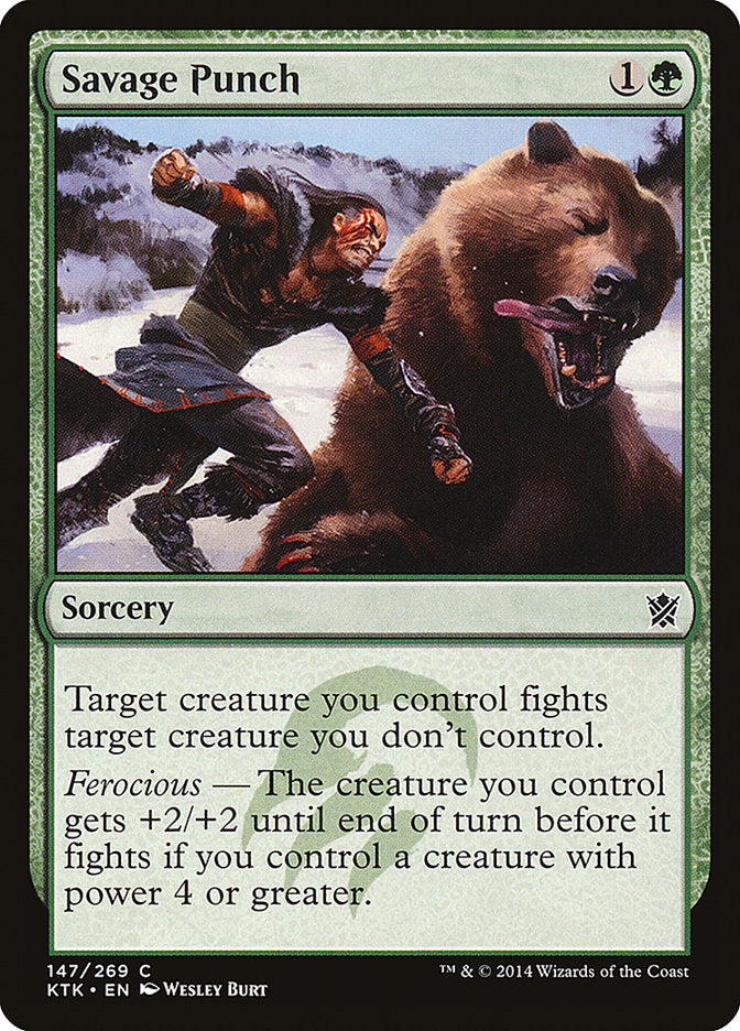 Savage Punch [Khans of Tarkir] (147)