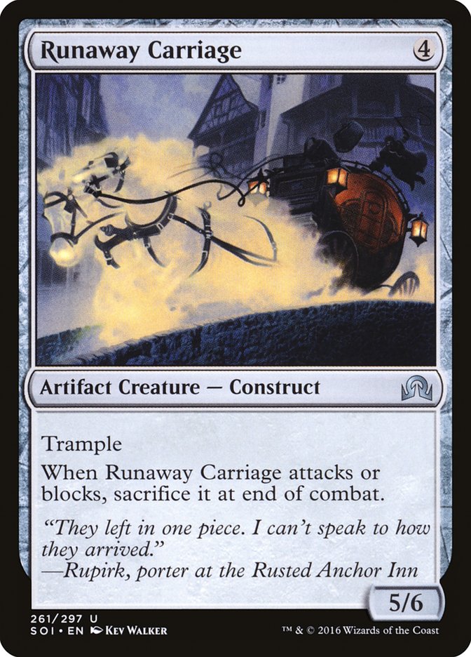 Runaway Carriage [Shadows over Innistrad] (261)