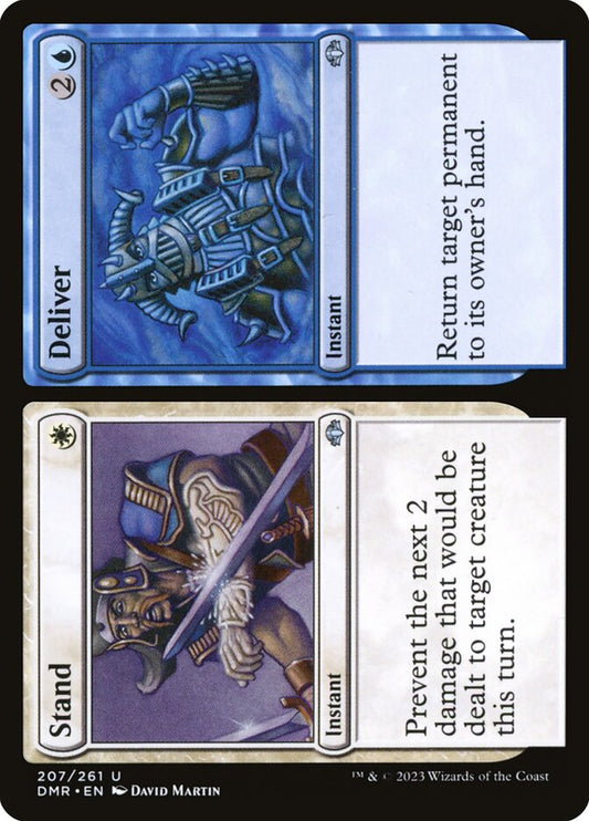 Stand // Deliver [Dominaria Remastered] (207)