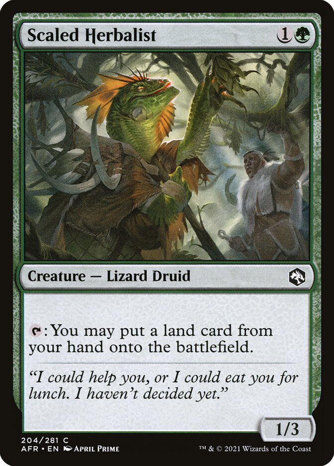 Scaled Herbalist [Adventures in the Forgotten Realms] (204)