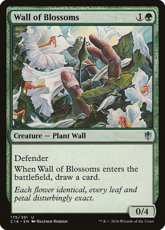 Wall of Blossoms [Commander 2016] (175)