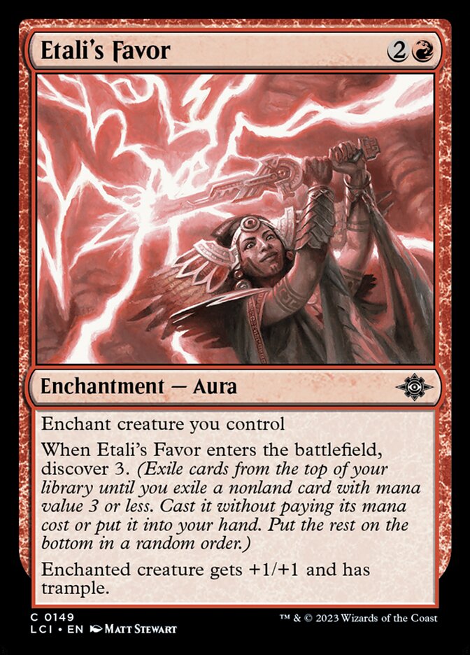 Etali's Favor [The Lost Caverns of Ixalan] (149)