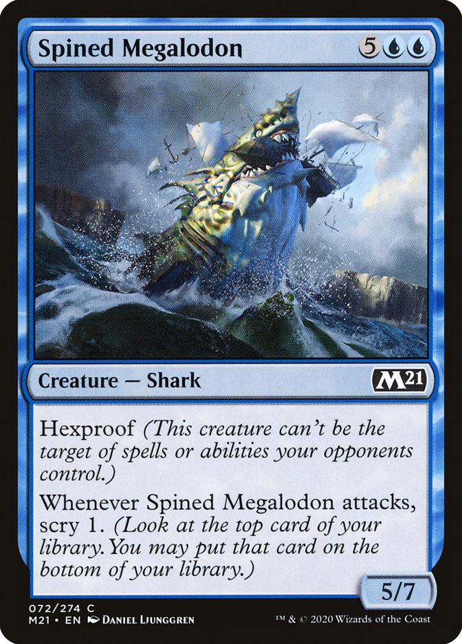 Spined Megalodon [Core Set 2021] (72)