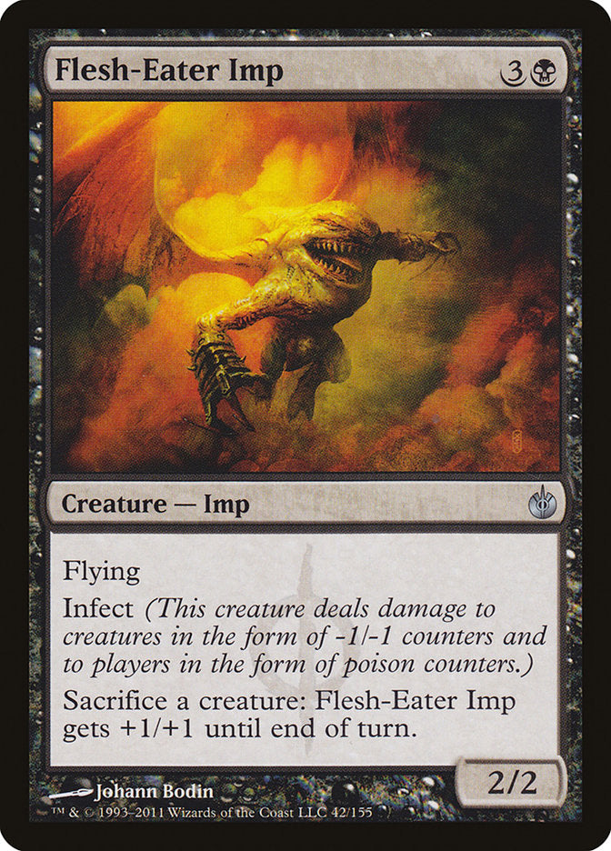 Flesh-Eater Imp [Mirrodin Besieged] (42)