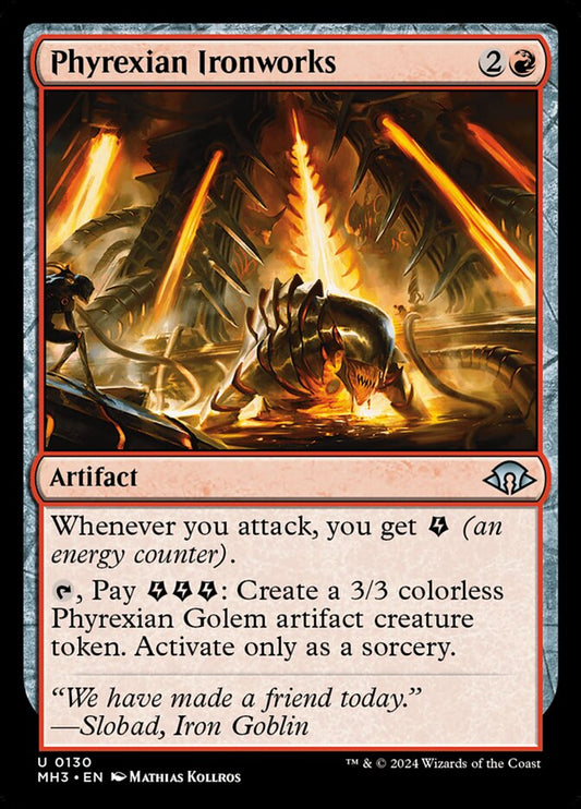 Phyrexian Ironworks [Modern Horizons 3] (130)