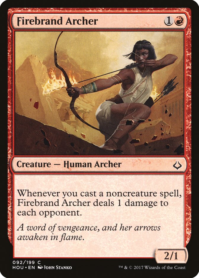 Firebrand Archer [Hour of Devastation] (92)