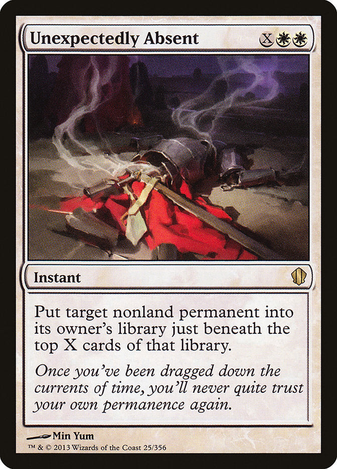 Unexpectedly Absent [Commander 2013] (25)