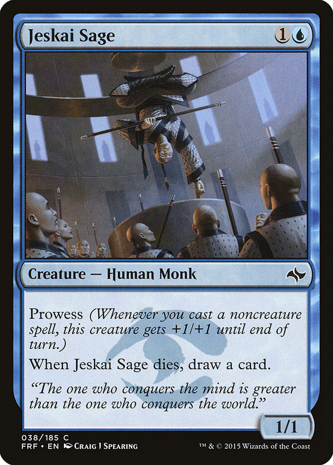 Jeskai Sage [Fate Reforged] (38)