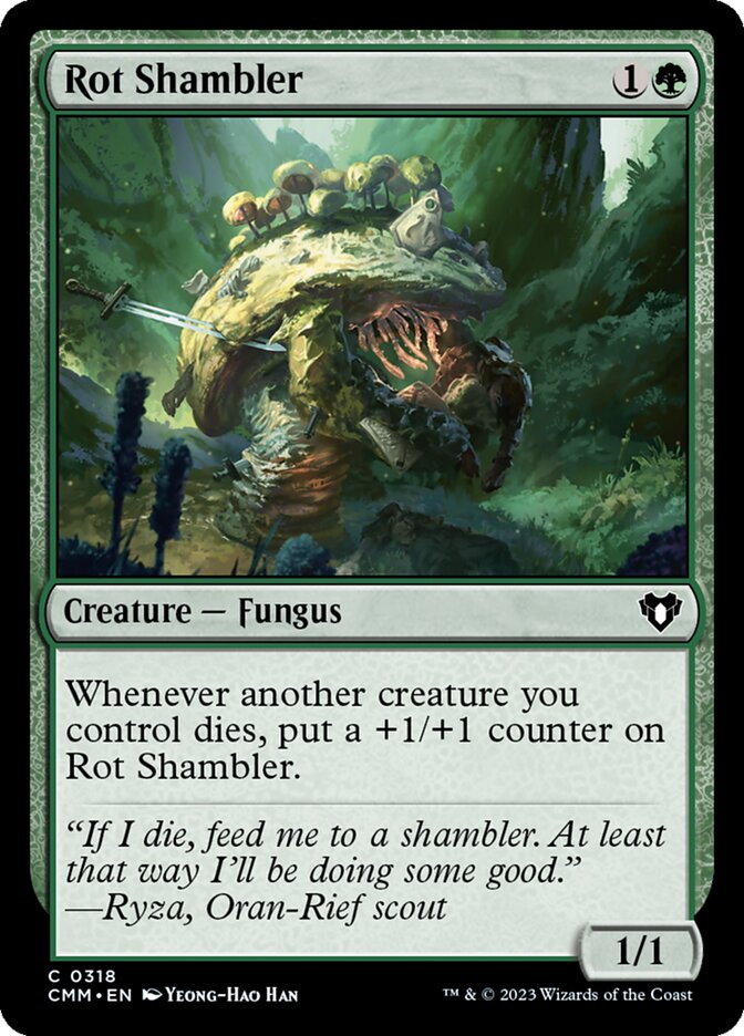 Rot Shambler [Commander Masters] (318)