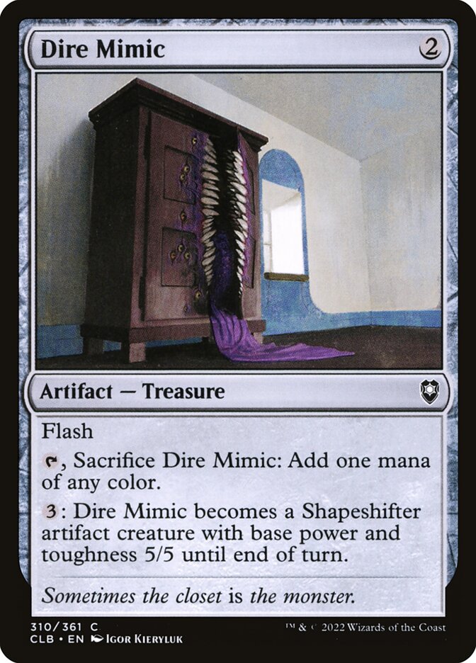 Dire Mimic [Commander Legends: Battle for Baldur's Gate] (310)