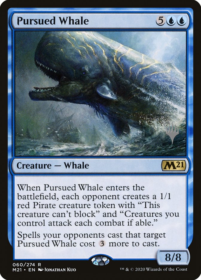 Pursued Whale [Core Set 2021 Promos] (60p)