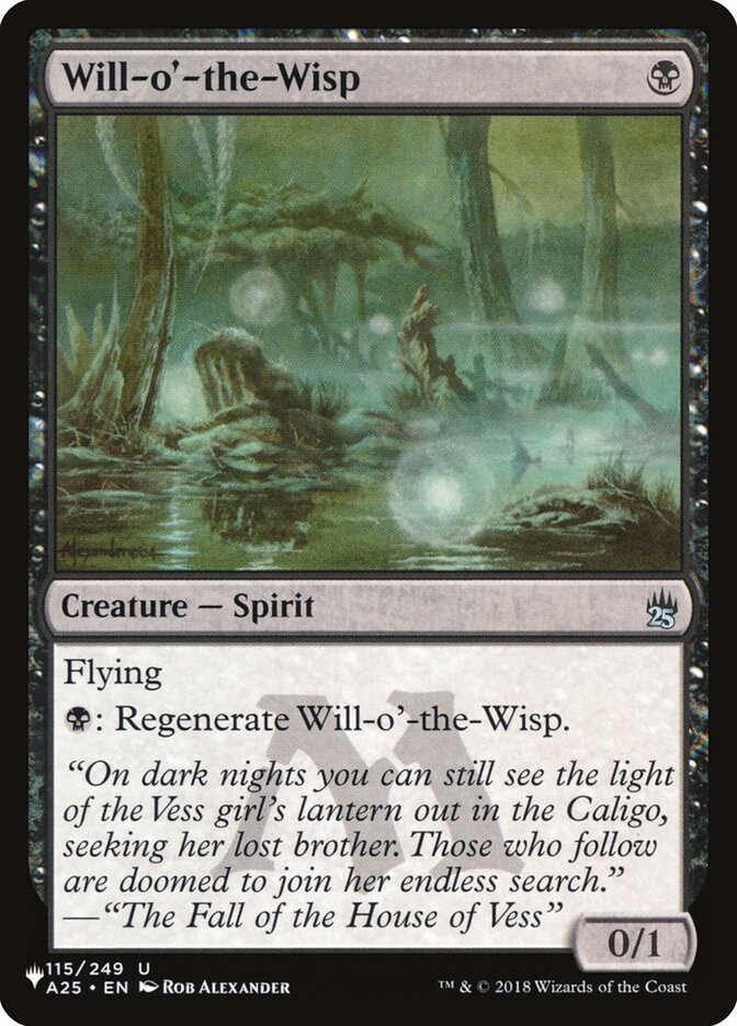 Will-o'-the-Wisp [The List] (A25-115)