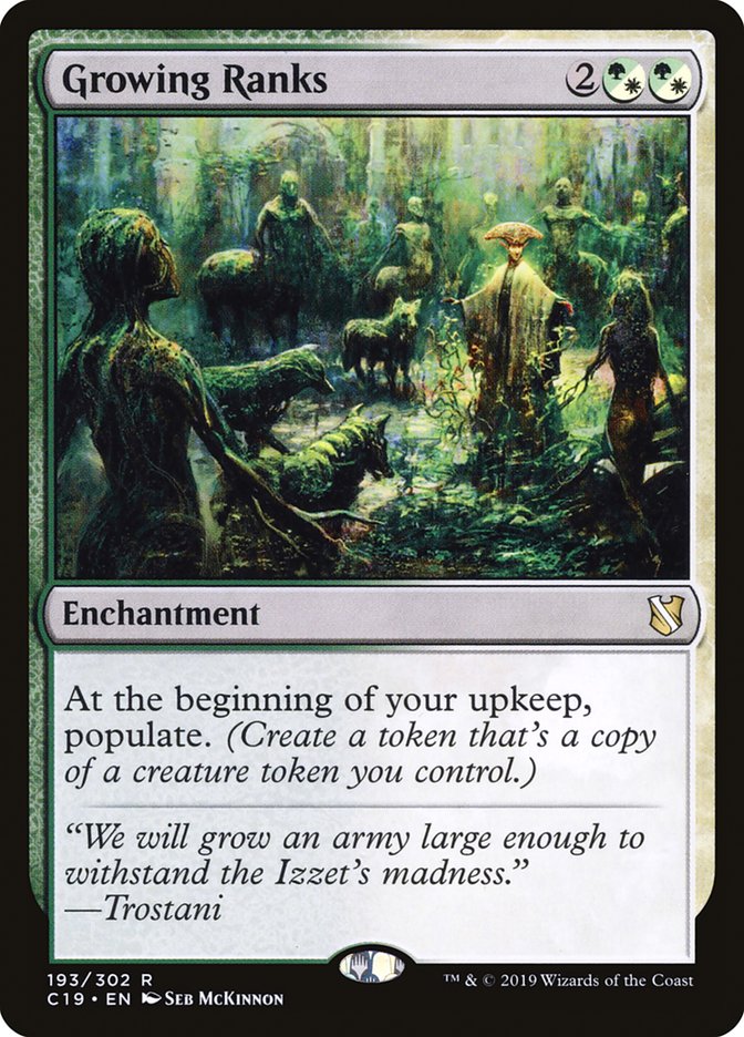 Growing Ranks [Commander 2019] (193)