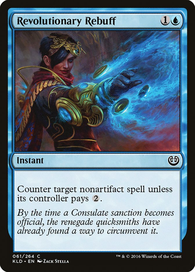 Revolutionary Rebuff [Kaladesh] (61)