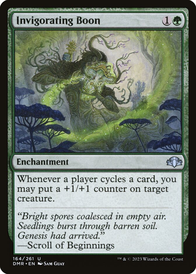 Invigorating Boon [Dominaria Remastered] (164)