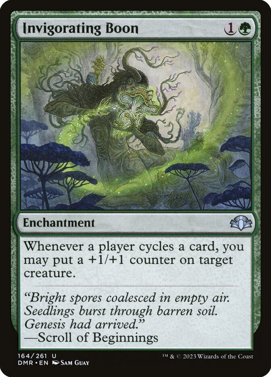 Invigorating Boon [Dominaria Remastered] (164)
