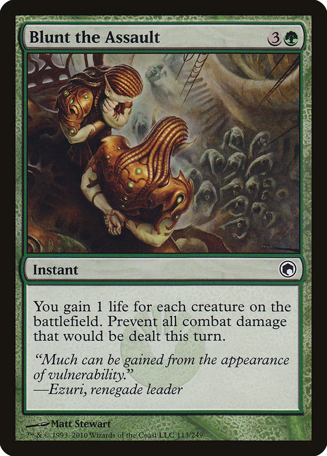 Blunt the Assault [Scars of Mirrodin] (113)