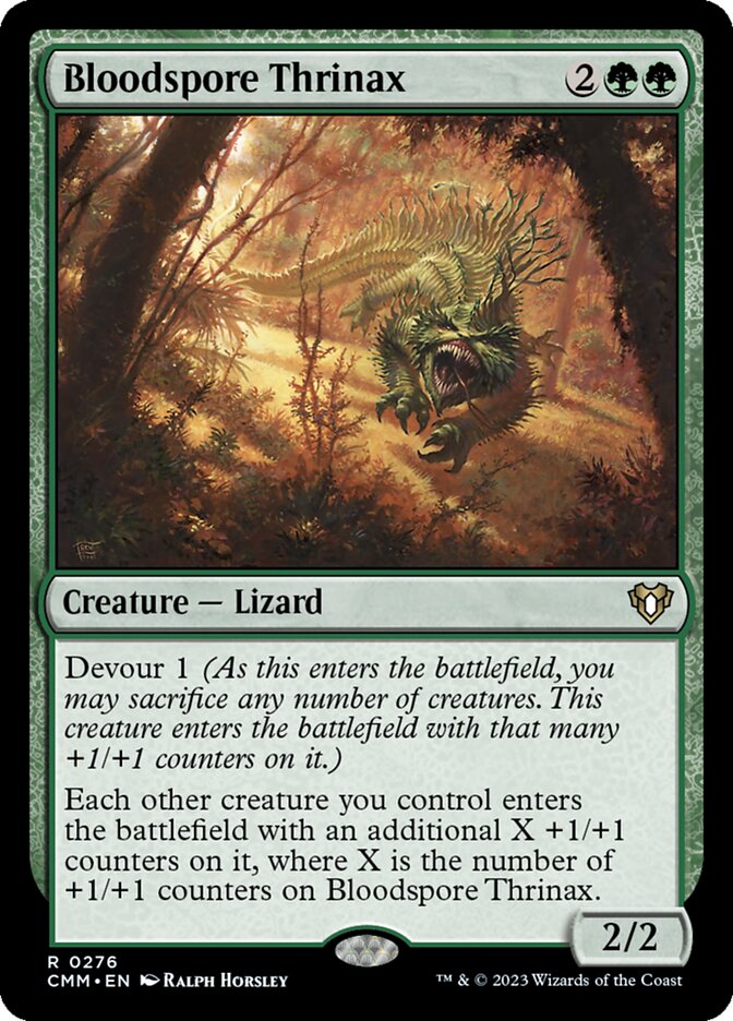 Bloodspore Thrinax [Commander Masters] (276)