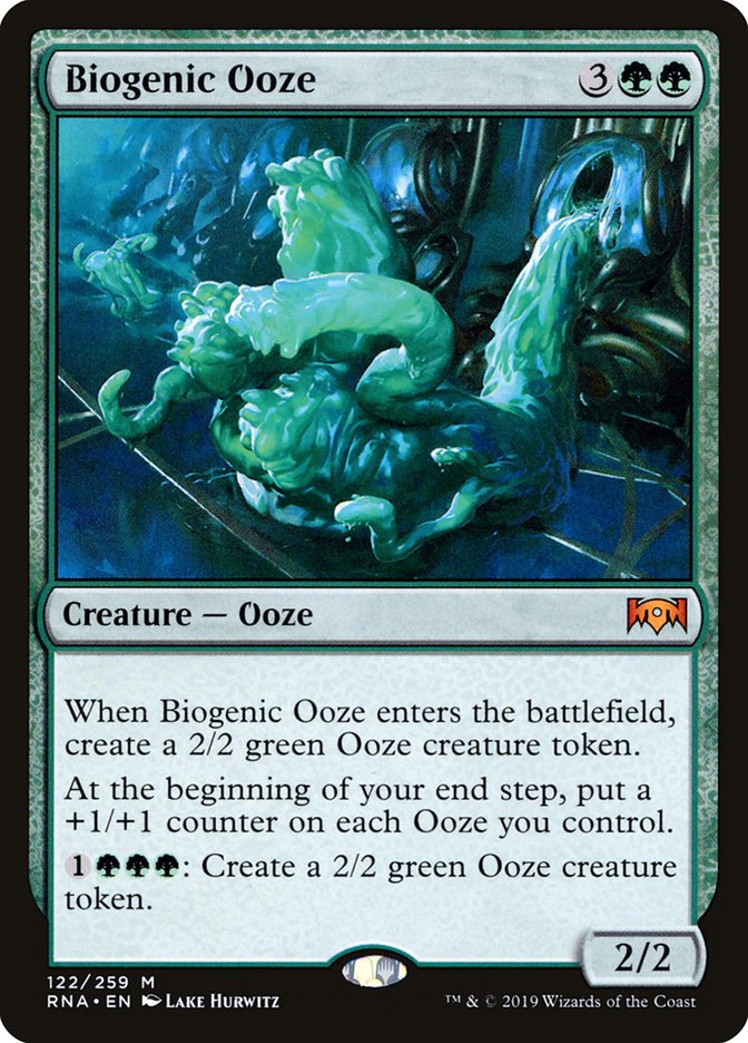 Biogenic Ooze [Ravnica Allegiance] (122)