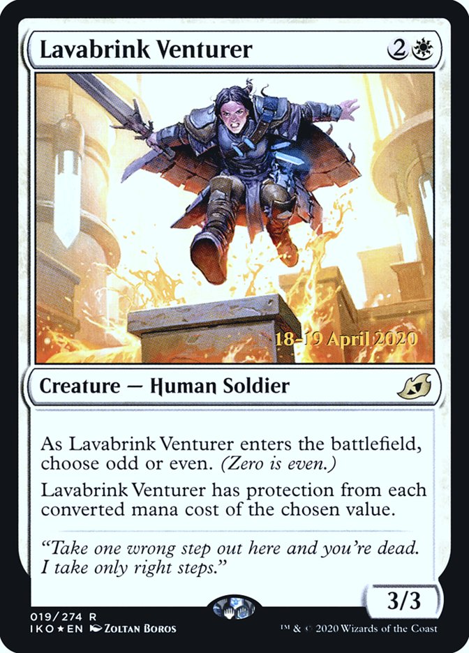 Lavabrink Venturer [Ikoria: Lair of Behemoths Promos] (19s)