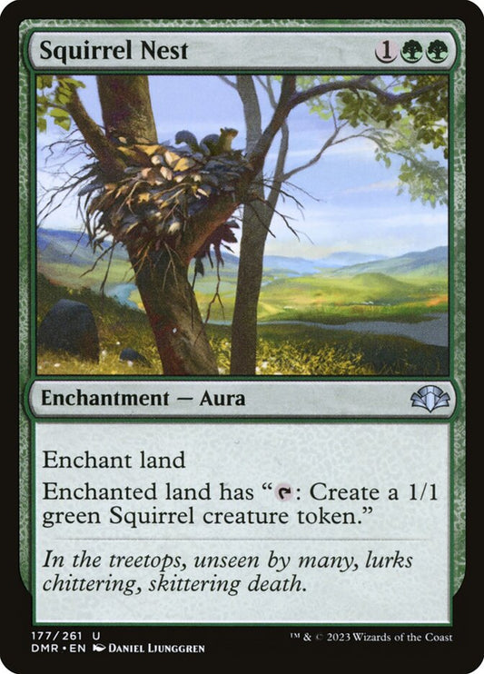 Squirrel Nest [Dominaria Remastered] (177)