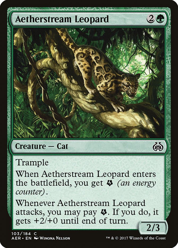 Aetherstream Leopard [Aether Revolt] (103)