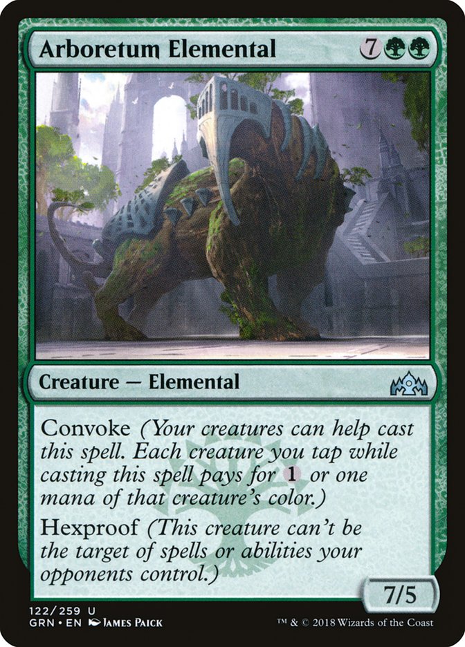 Arboretum Elemental [Guilds of Ravnica] (122)