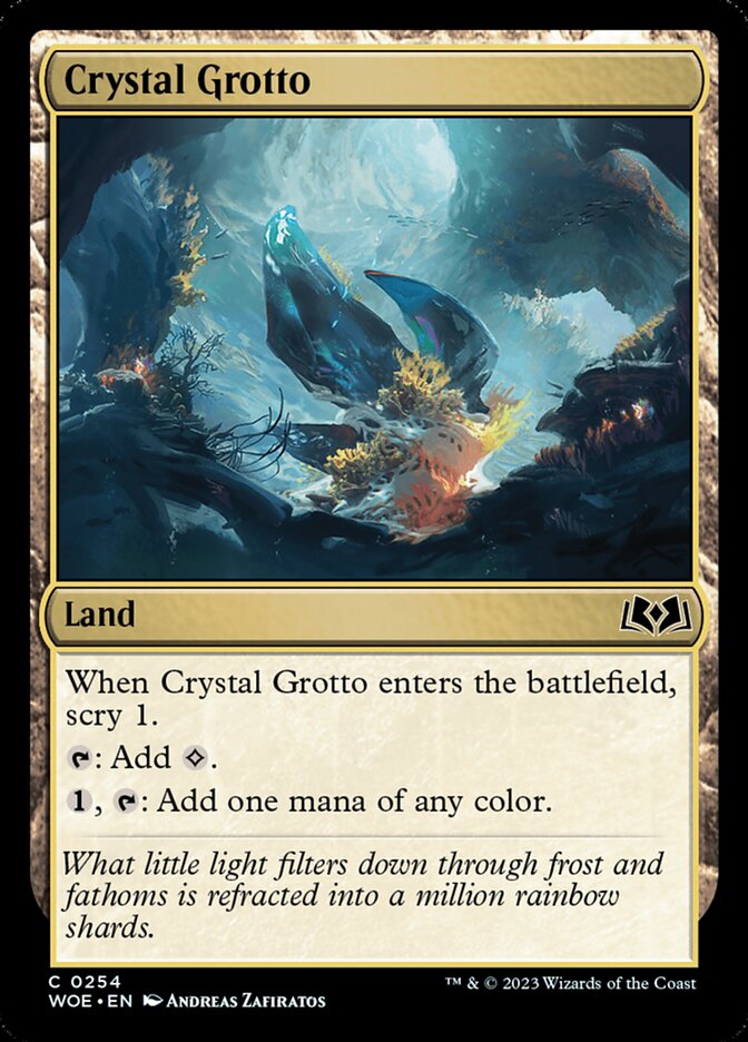 Crystal Grotto [Wilds of Eldraine] (254)