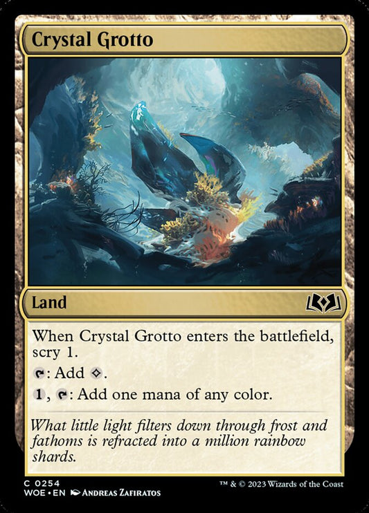 Crystal Grotto [Wilds of Eldraine] (254)