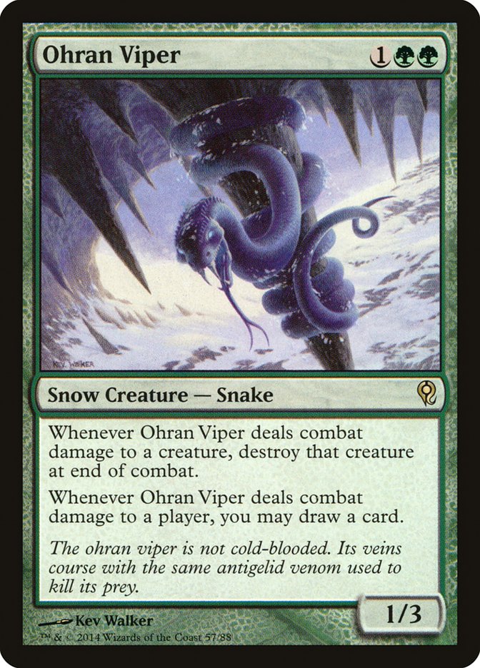 Ohran Viper [Duel Decks: Jace vs. Vraska] (57)