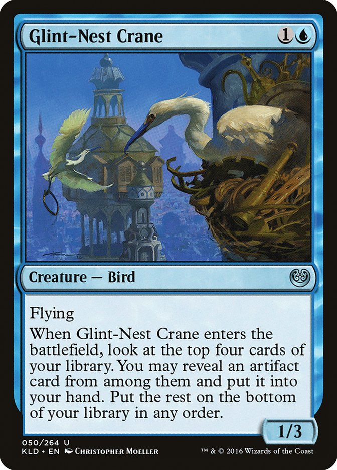 Glint-Nest Crane [Kaladesh] (50)