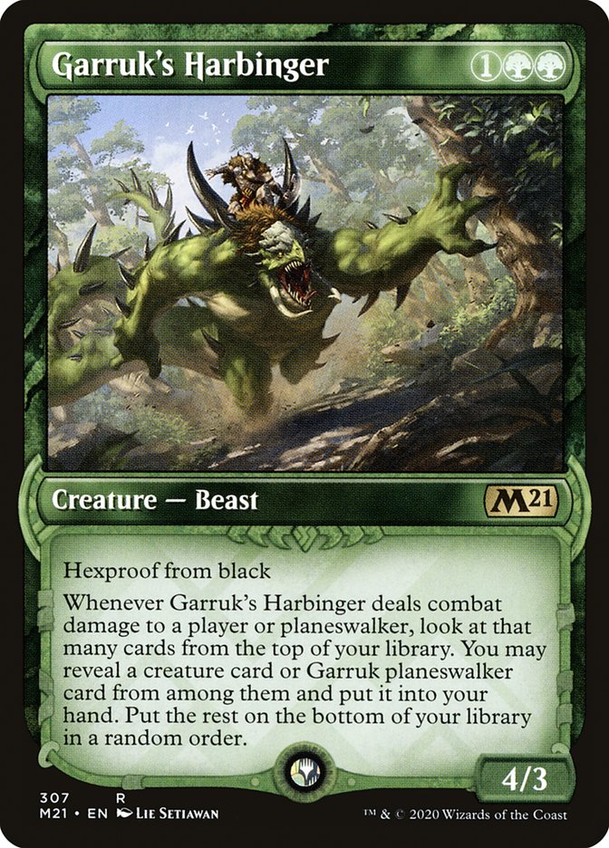 Garruk's Harbinger [Core Set 2021] (307)