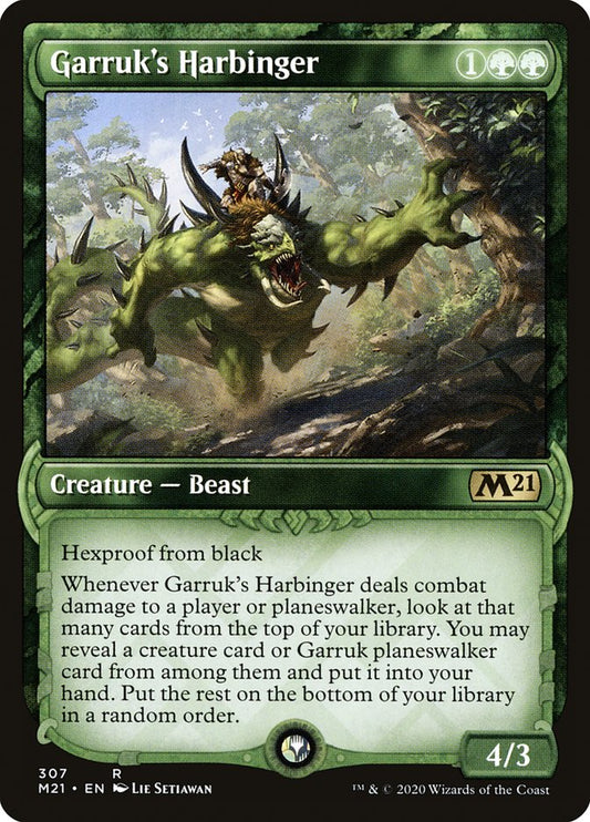 Garruk's Harbinger [Core Set 2021] (307)