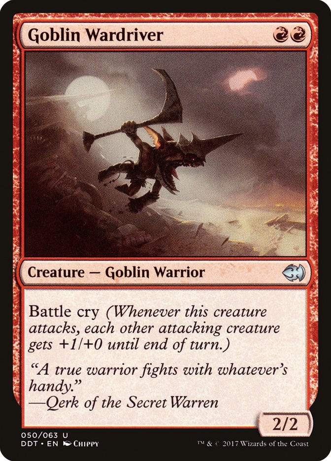 Goblin Wardriver [Duel Decks: Merfolk vs. Goblins] (50)