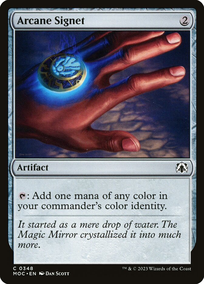 Arcane Signet [March of the Machine Commander] (348)