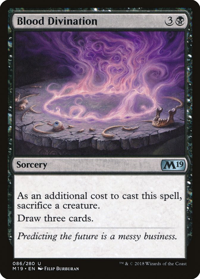 Blood Divination [Core Set 2019] (86)