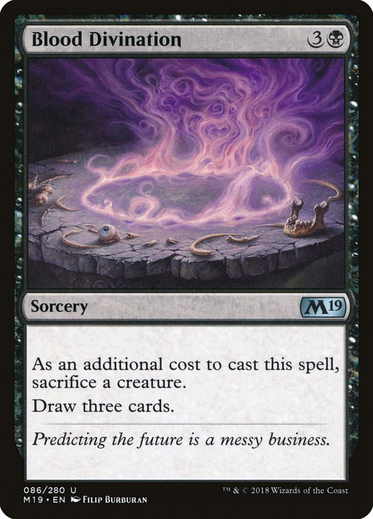 Blood Divination [Core Set 2019] (86)
