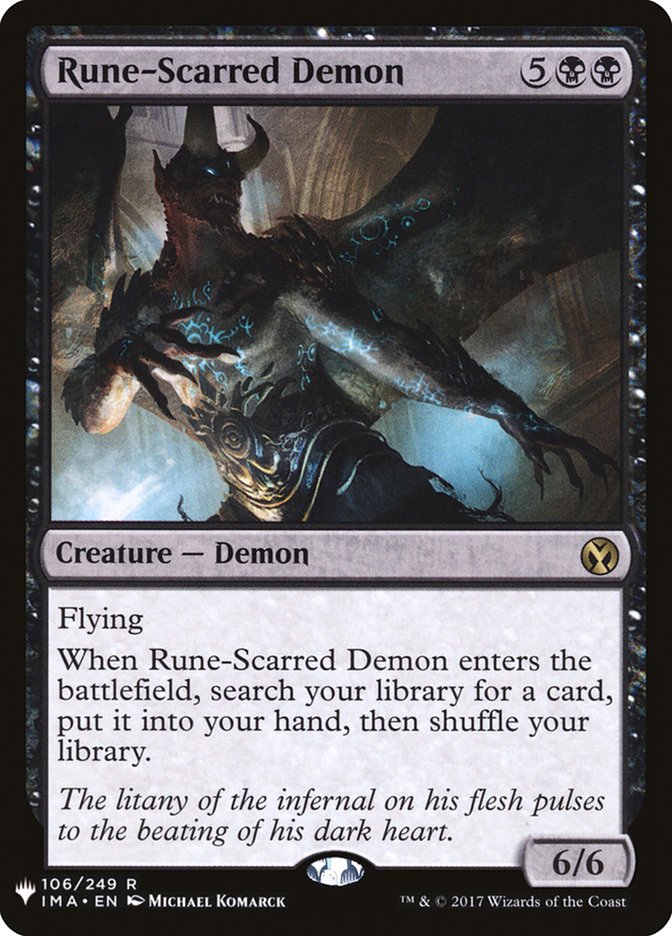 Rune-Scarred Demon [The List] (IMA-106)