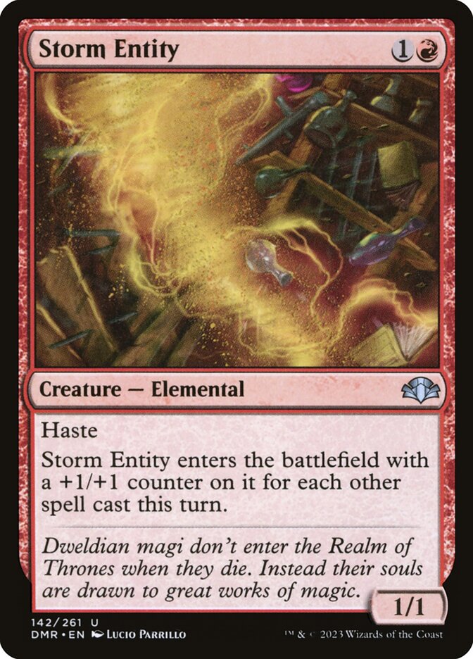 Storm Entity [Dominaria Remastered] (142)