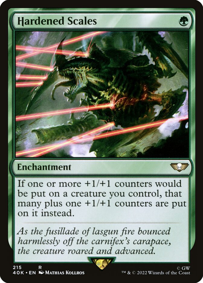 Hardened Scales [Warhammer 40,000 Commander] (215)