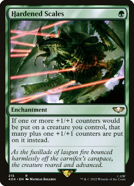 Hardened Scales [Warhammer 40,000 Commander] (215)