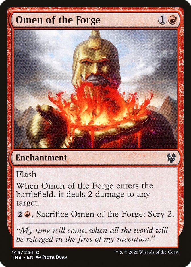 Omen of the Forge [Theros Beyond Death] (145)
